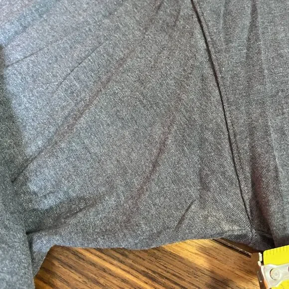 Champion Men's Classic Jersey Long-Sleeve T-Shirt Gray w Blk/Red Script Logo 2XL - Picture 4 of 8